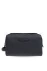 Brioni BLACK Leather toiletry bag