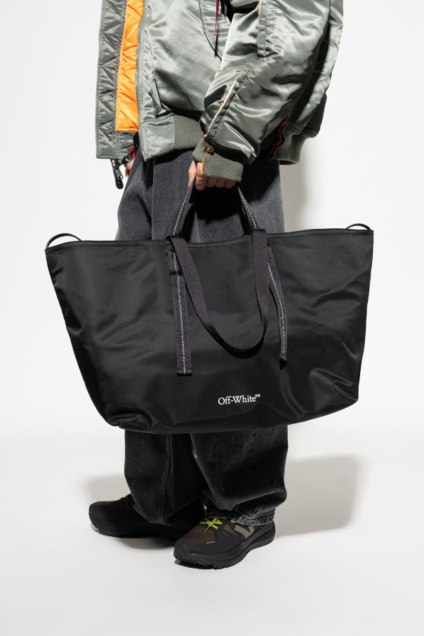 Off-White Shopper-Tasche ‘Diagonal Spray’