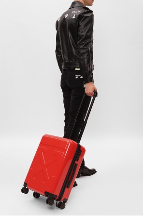 Off-White RED Logo suitcase
