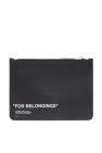 Off-White Leather pouch