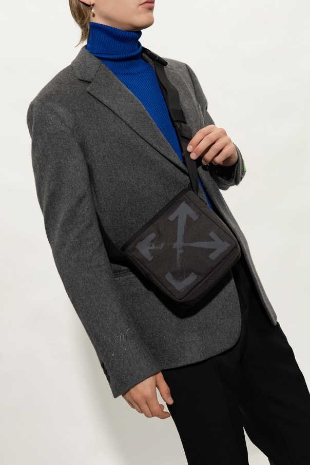 Off-White Hermès Evelyne small model shoulder Salomon bag in blue togo leather