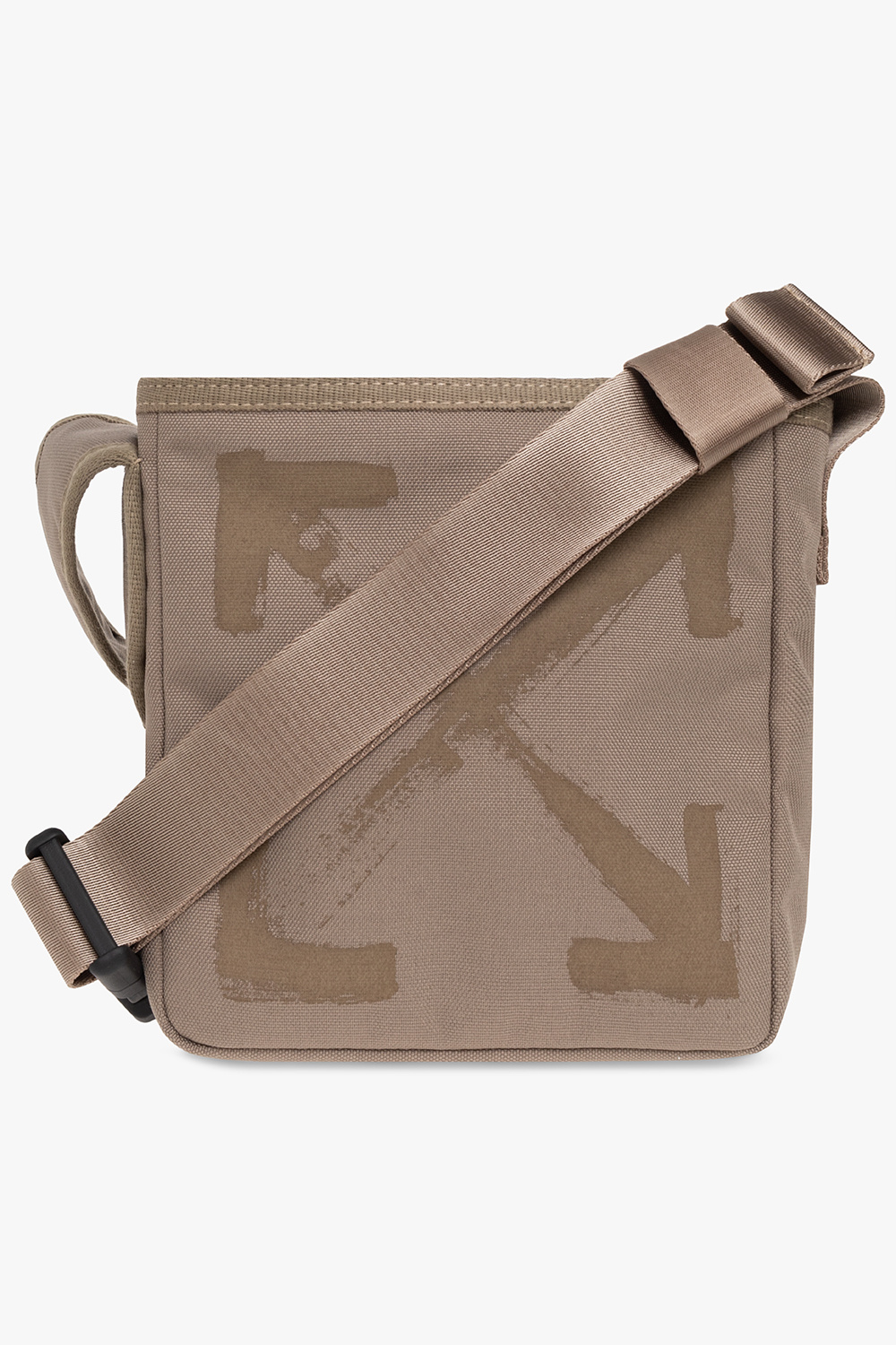 Off-White engraved-logo crossbody with bag Toni neutri