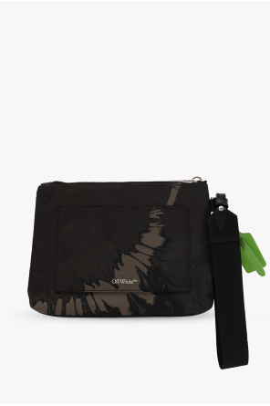 Off-White Pouch with logo