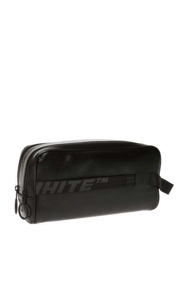 off white wash bag