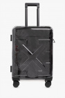 Off-White BLACK Suitcase on wheels