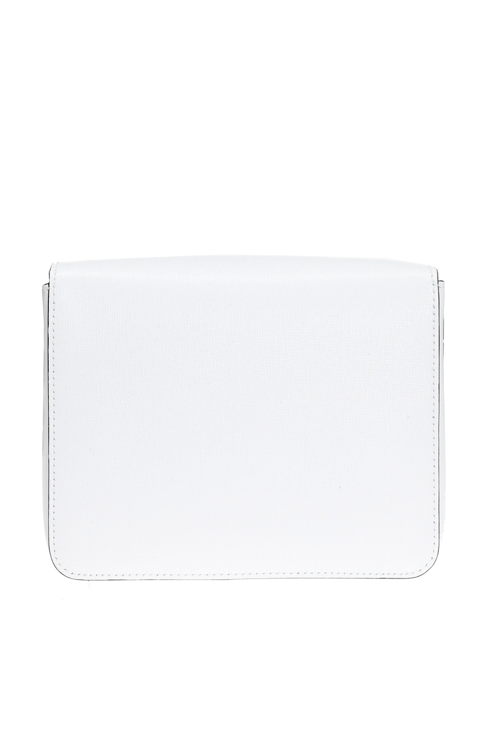 Sculpture leather crossbody bag Off-White Black in Leather - 25423163