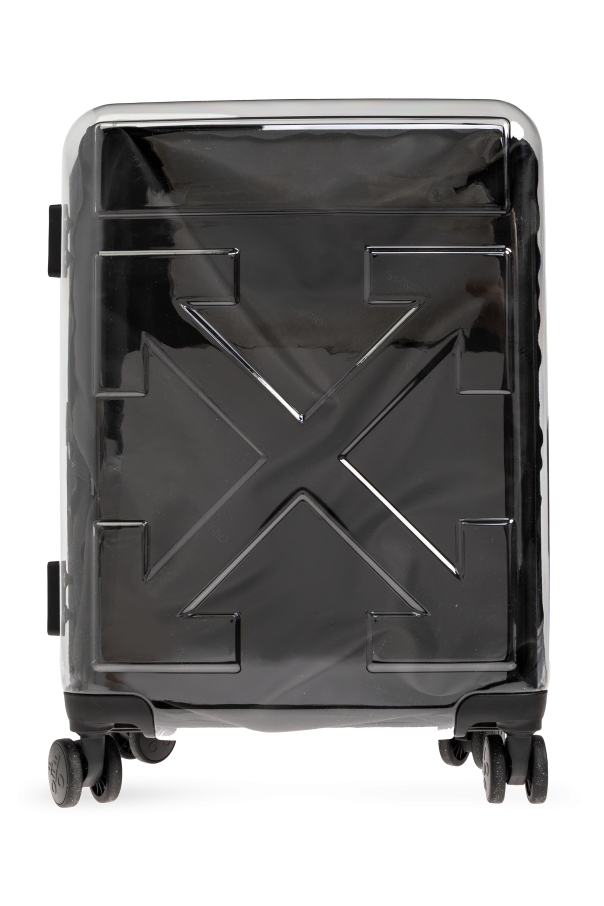Suitcase with logo od Off-White Kids
