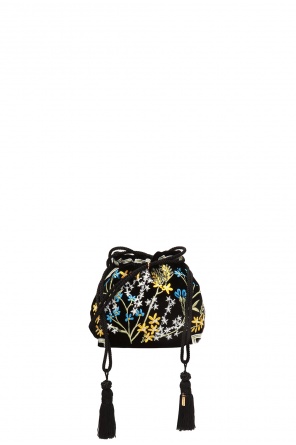 Aksamitna torba na ramię od Etro