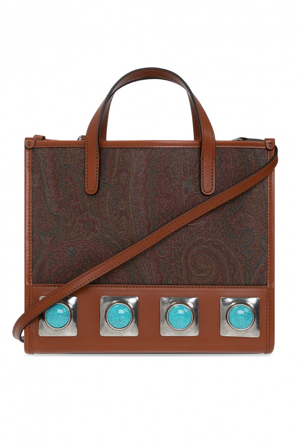 Etro Shopper Gym bag from the ‘Crown Me’ collection