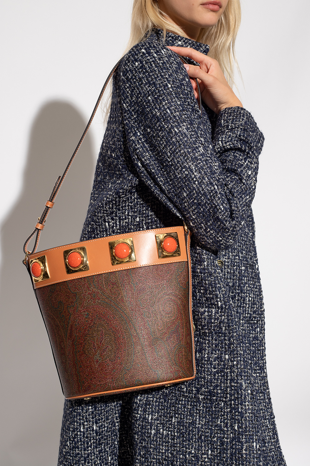 Etro Bucket bag ‘Crown Me’ collection