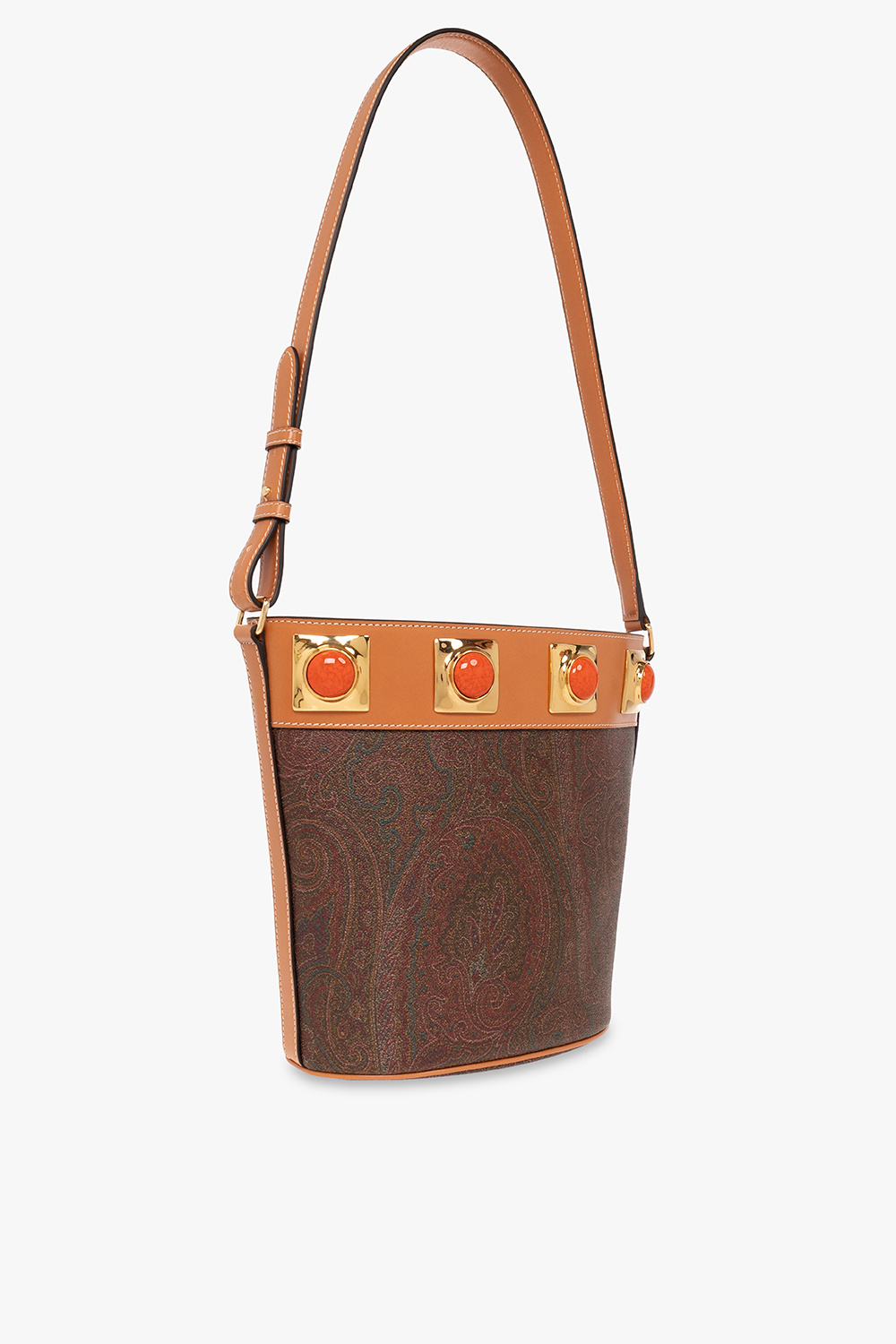 Etro Bucket karl bag ‘Crown Me’ collection