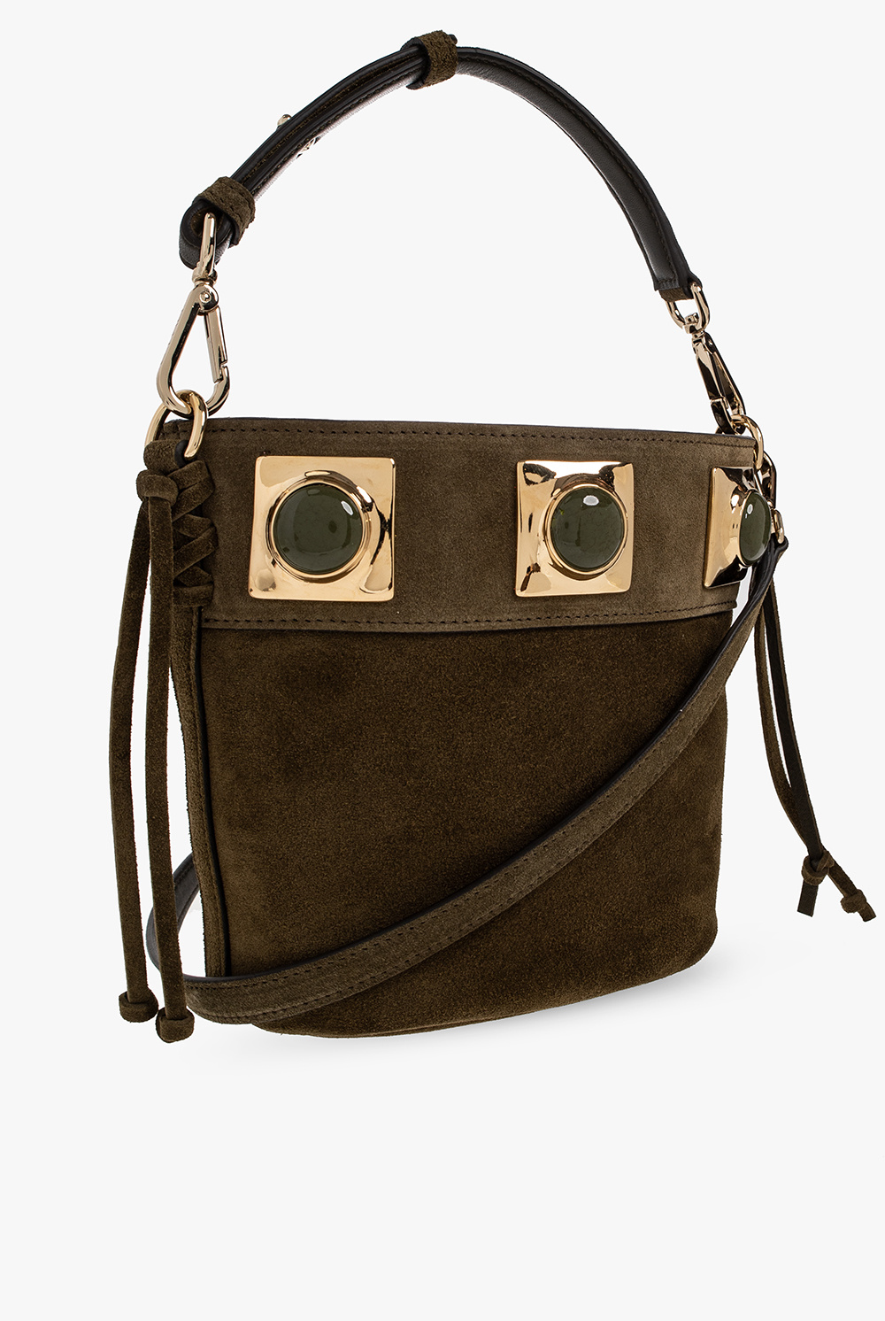 Etro Suede bag ‘Crown Me’ collection