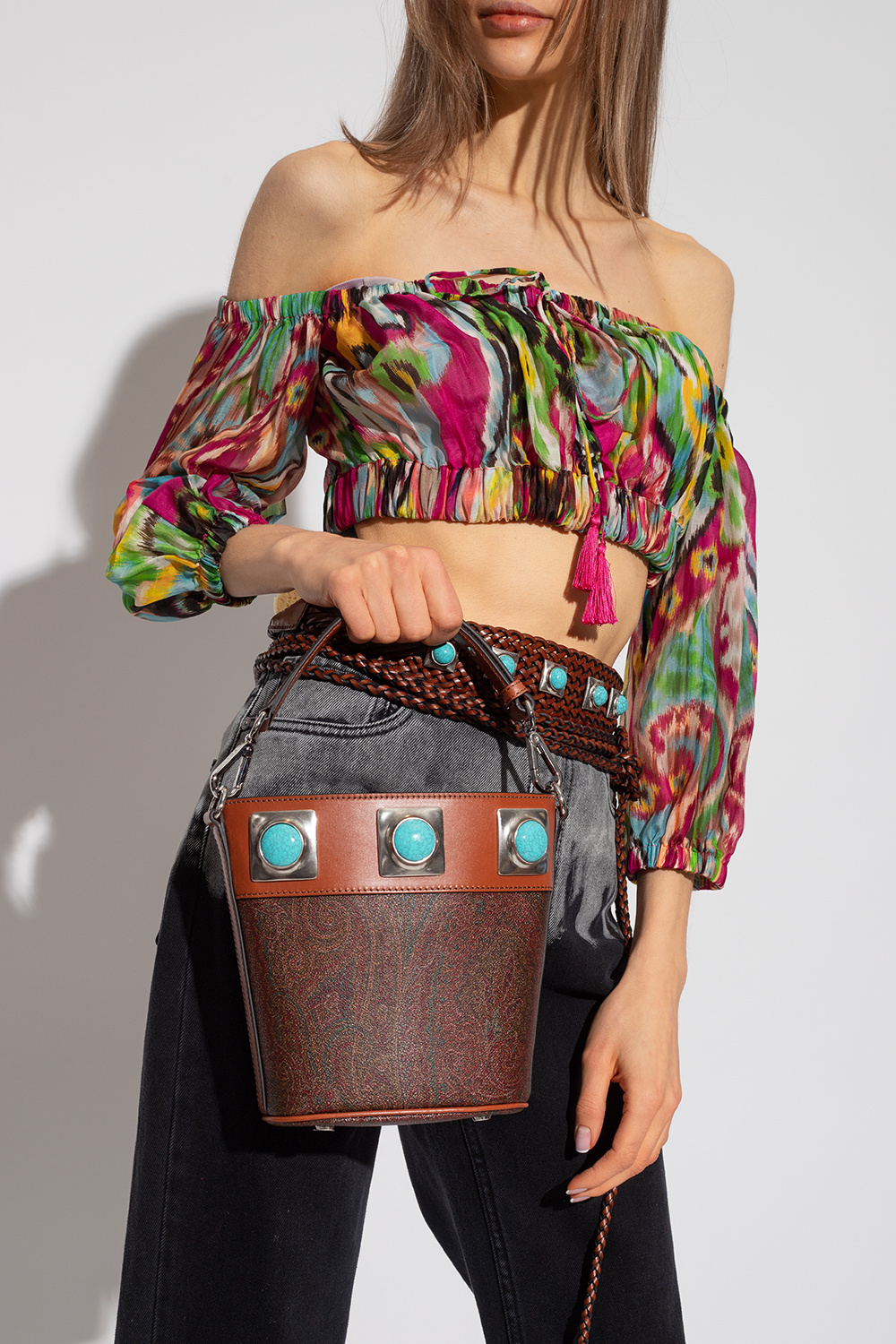 Etro ‘Crown Me’ collection shoulder bag