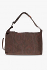 Etro BROWN Patterned shoulder bag