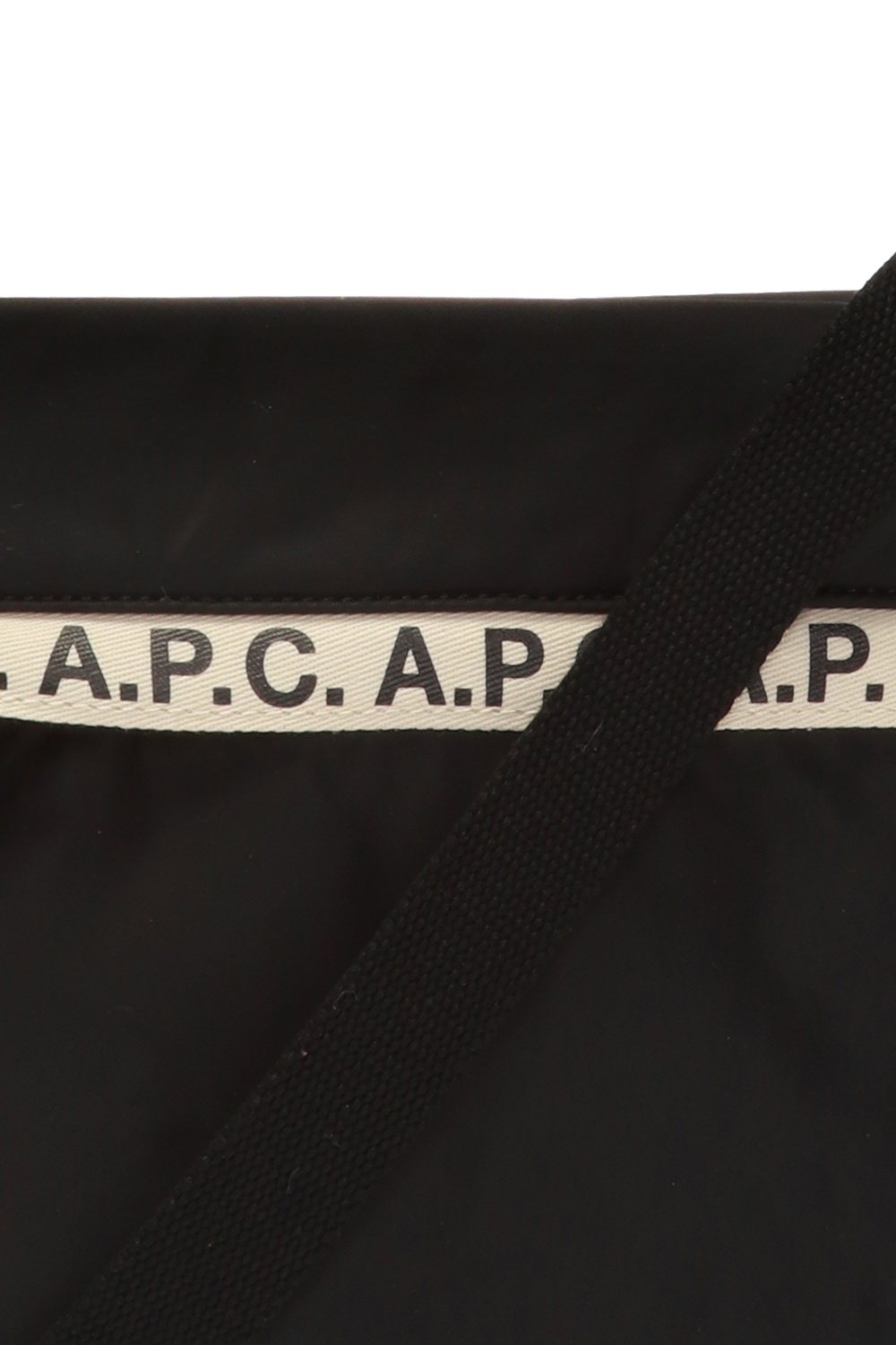 A.P.C. ami paris large ami de coeur stud accordion bag item