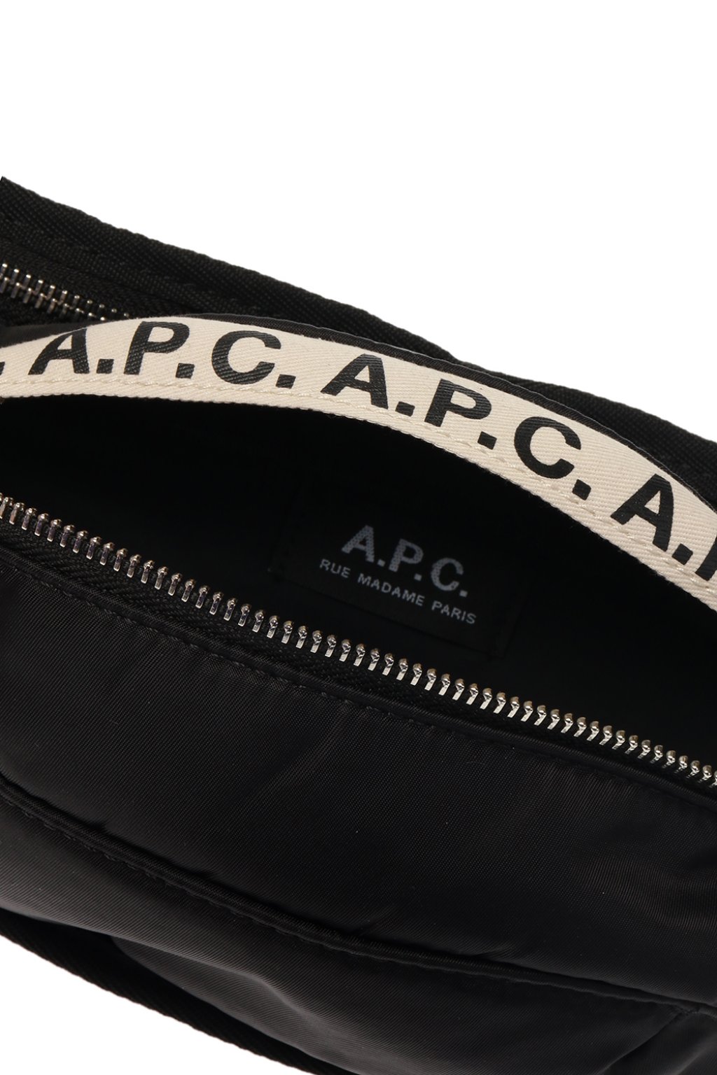 A.P.C. logo top-handle tote Yellow