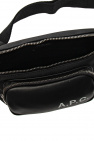 A.P.C. BLACK Belt bag