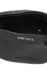 Diesel BLACK Belt bag with logo