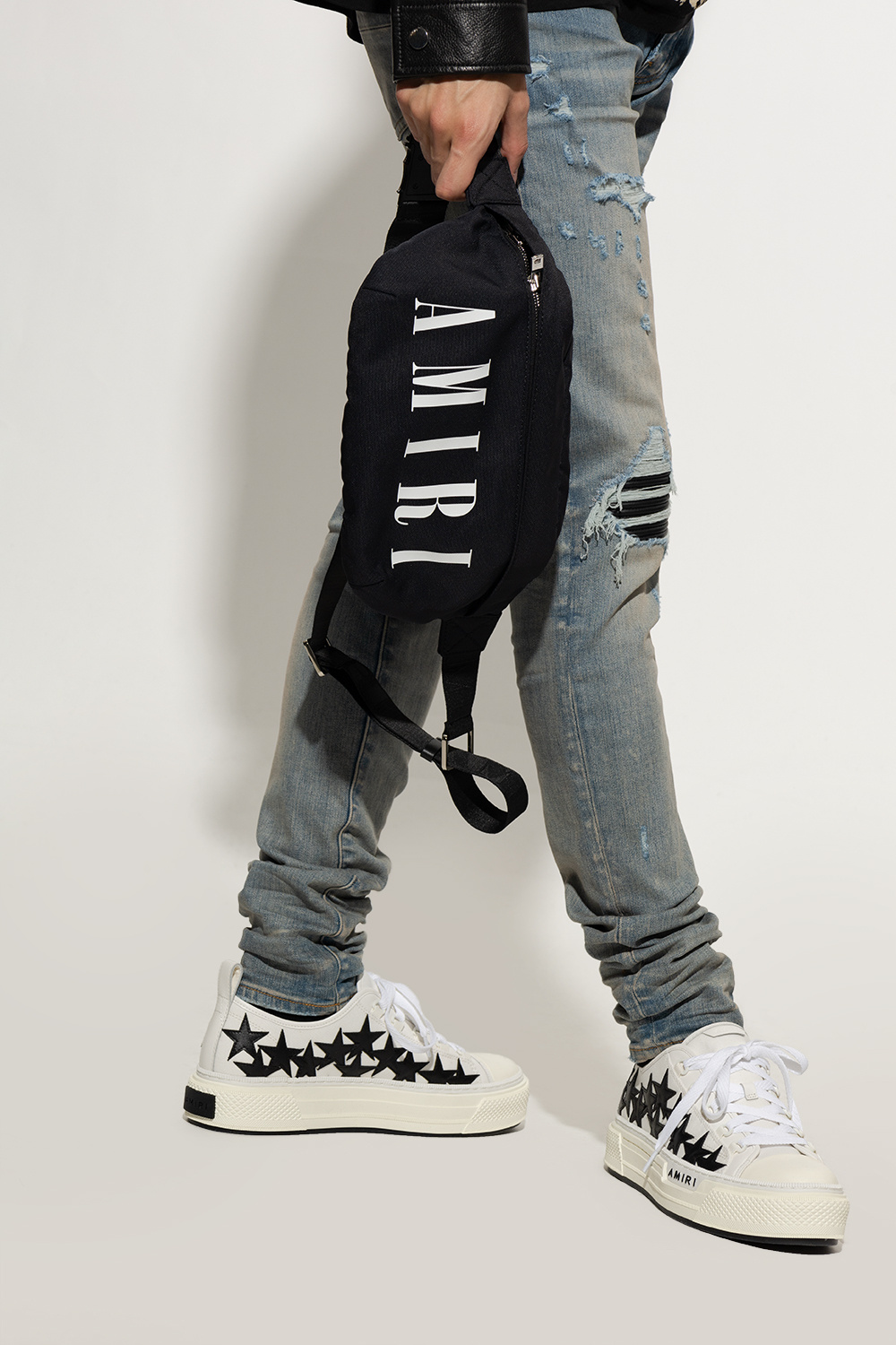 Amiri Belt this bag with logo