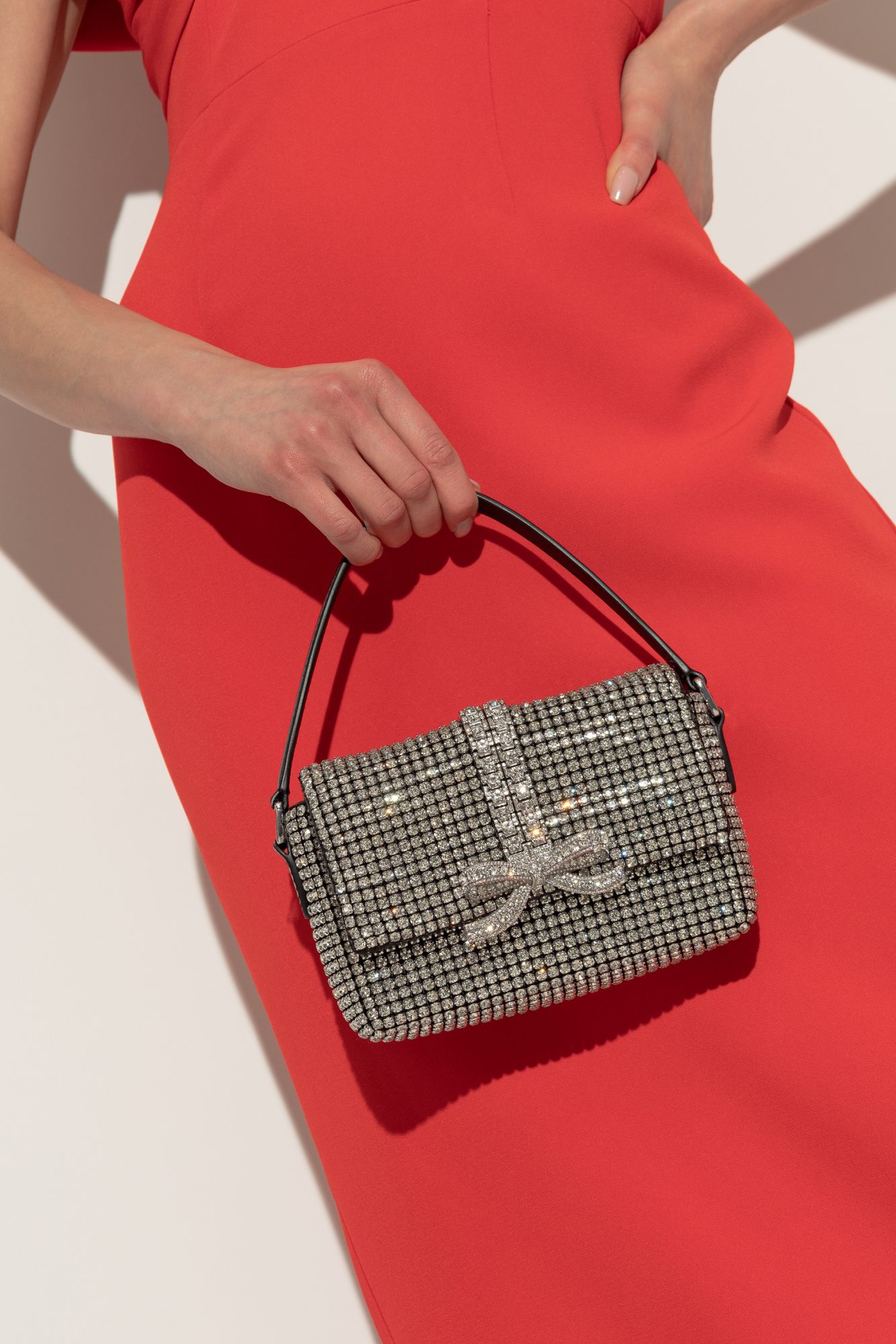 Self Portrait ‘Chainmail Micro’ Handbag