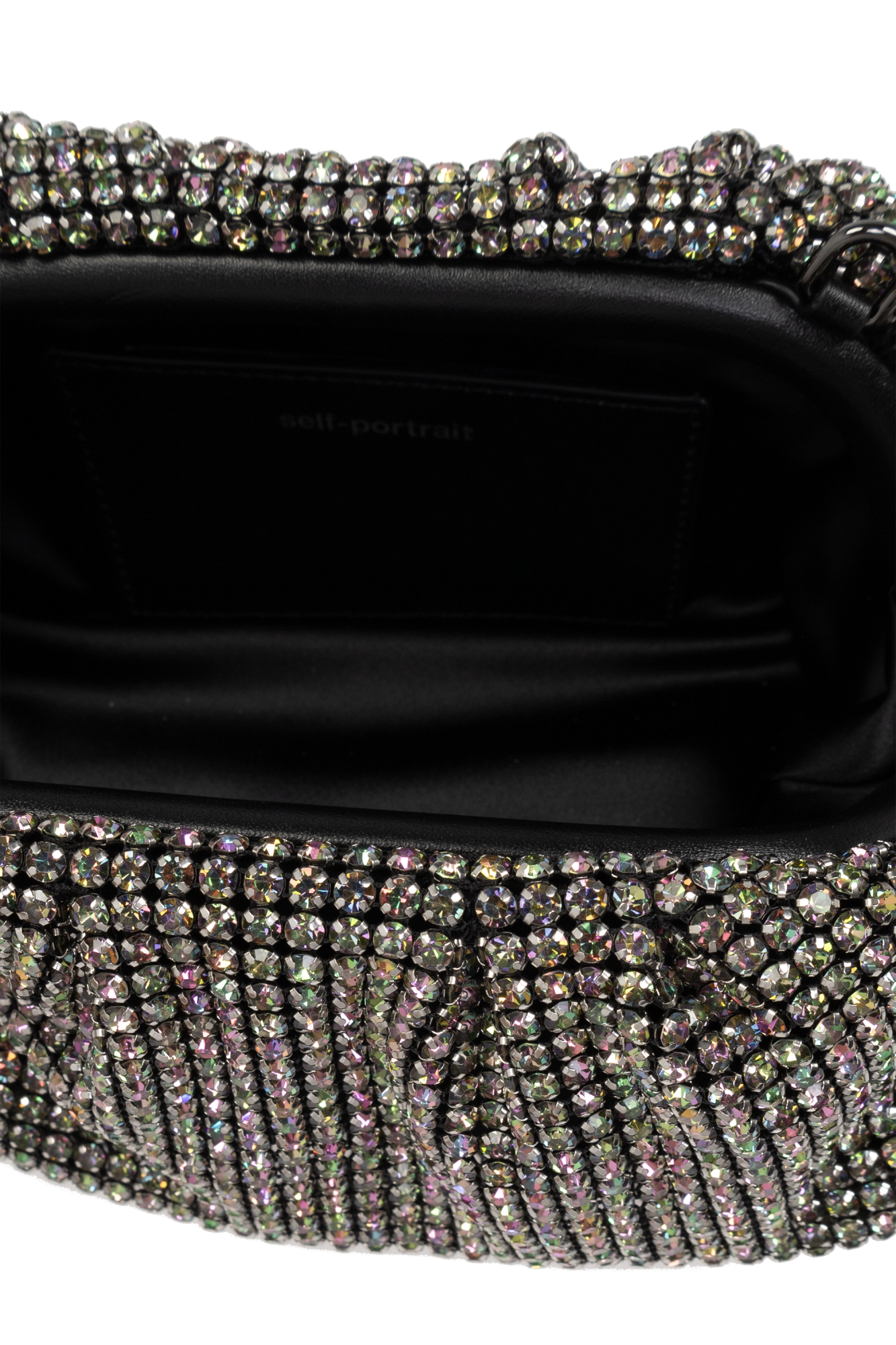 Self Portrait Clutch with crystals