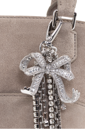 Self-Portrait Suede handbag