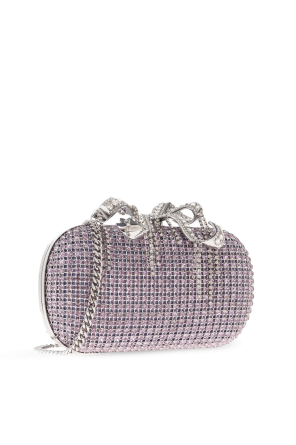 Self-Portrait Clutch con cristales brillantes