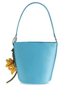 Self-Portrait Satin bag with keychain