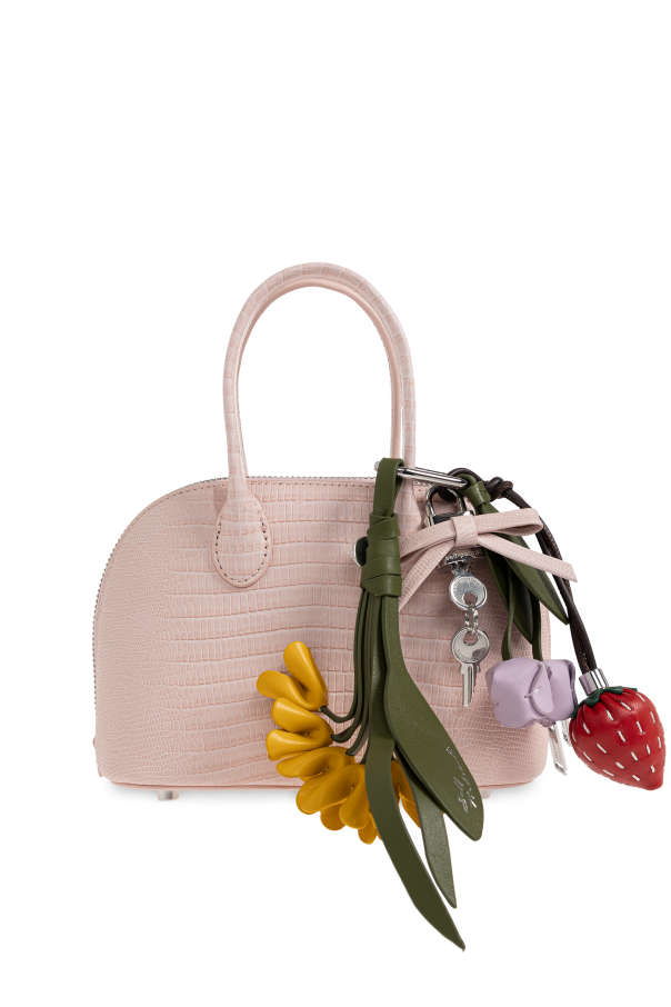 Leather bag with keychain od Self-Portrait