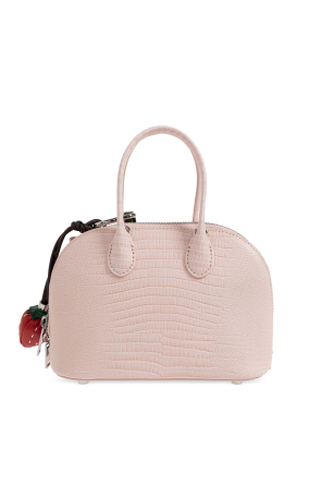 Self-Portrait Leather bag with keychain