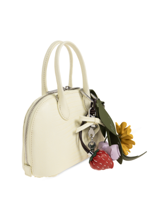 Self-Portrait Leather bag with keychain