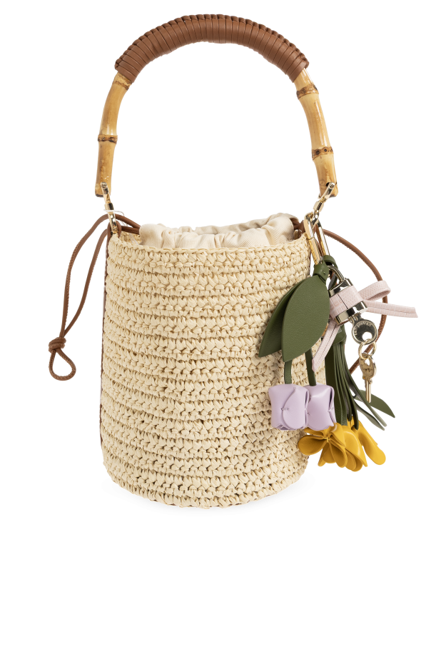 Raffia bag od Self-Portrait