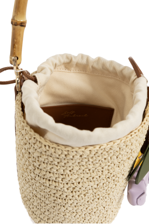 Self-Portrait Raffia bag