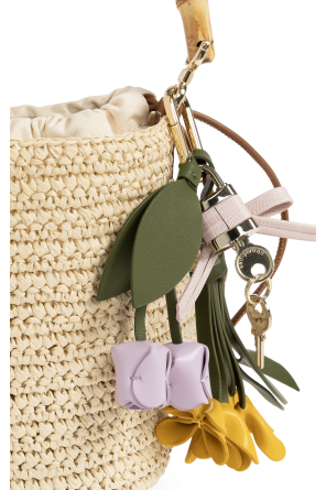 Self-Portrait Raffia bag