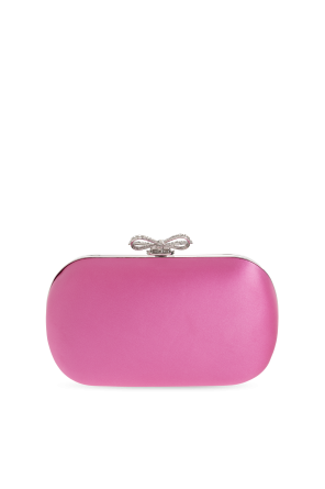 Self-Portrait Satin clutch