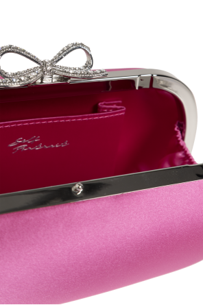 Self-Portrait Satin clutch