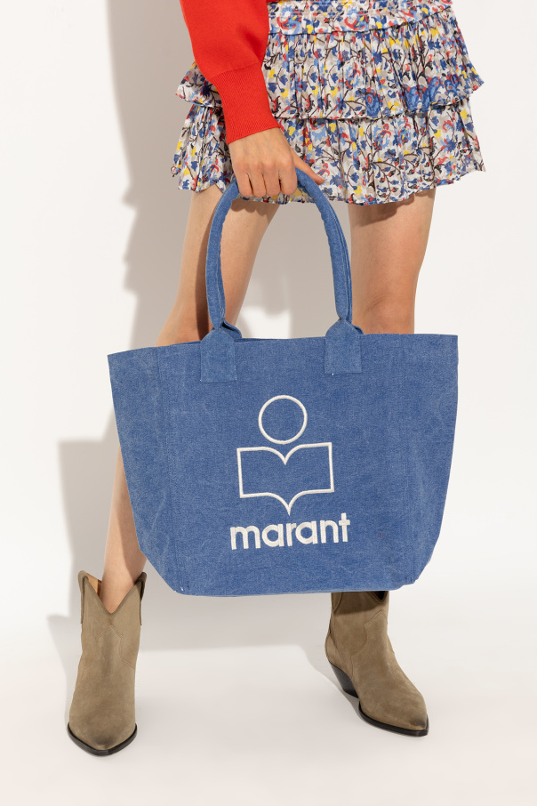 Isabel Marant ‘Yenky Small’ denim shopper bag