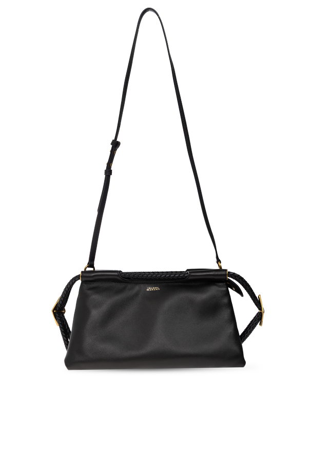 Leather handbag ‘Pipa M’ od Isabel Marant