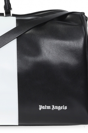 Palm Angels Hogan polished-finish crossbody bag Rosa