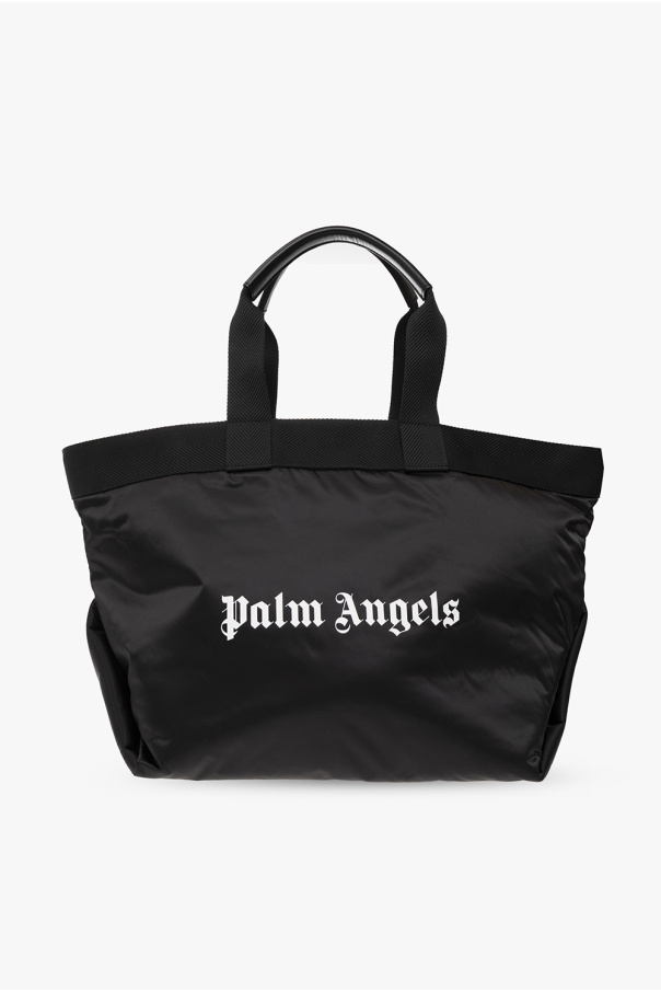 Palm Angels Shopper Diamante bag with logo