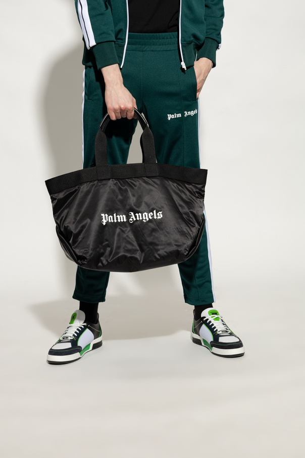 Palm Angels Shopper straps bag with logo