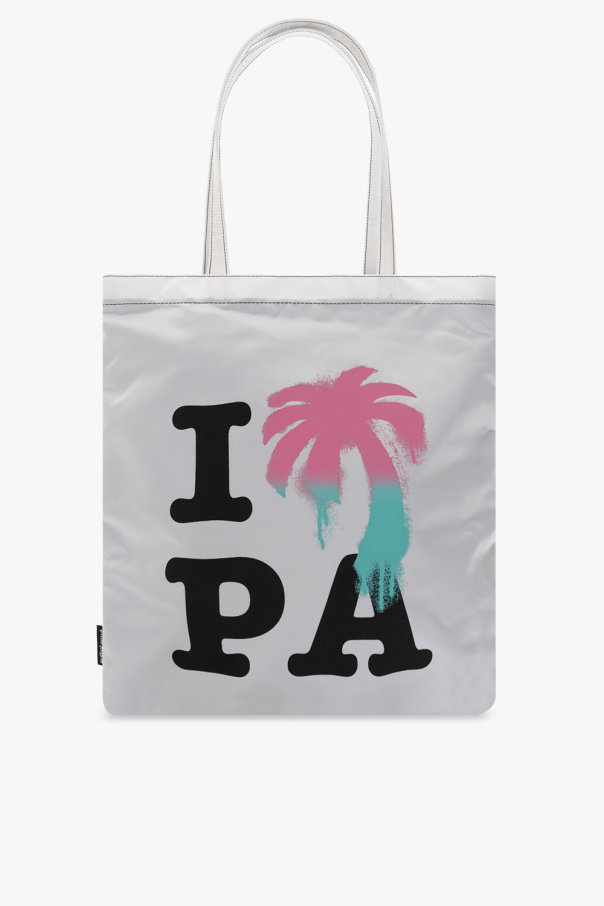 Palm Angels Shopper bag far with logo