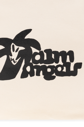 Palm Angels Shopper laurel bag with logo