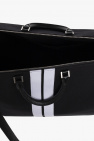 Palm Angels BLACK Holdall bag with logo