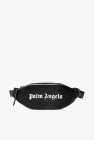 Palm Angels BLACK Belt bag with logo