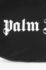 Palm Angels BLACK Belt bag with logo