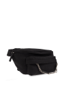 Palm Angels BLACK Belt bag with logo