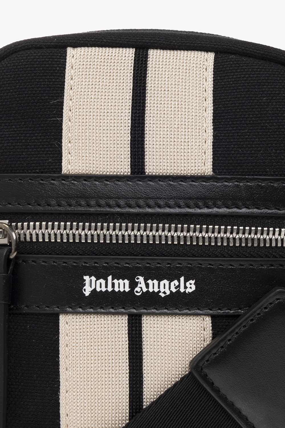 Palm Angels Demna Gvasalia taps the trend for micro accessories with the white Hourglass Mini tote bag shape from