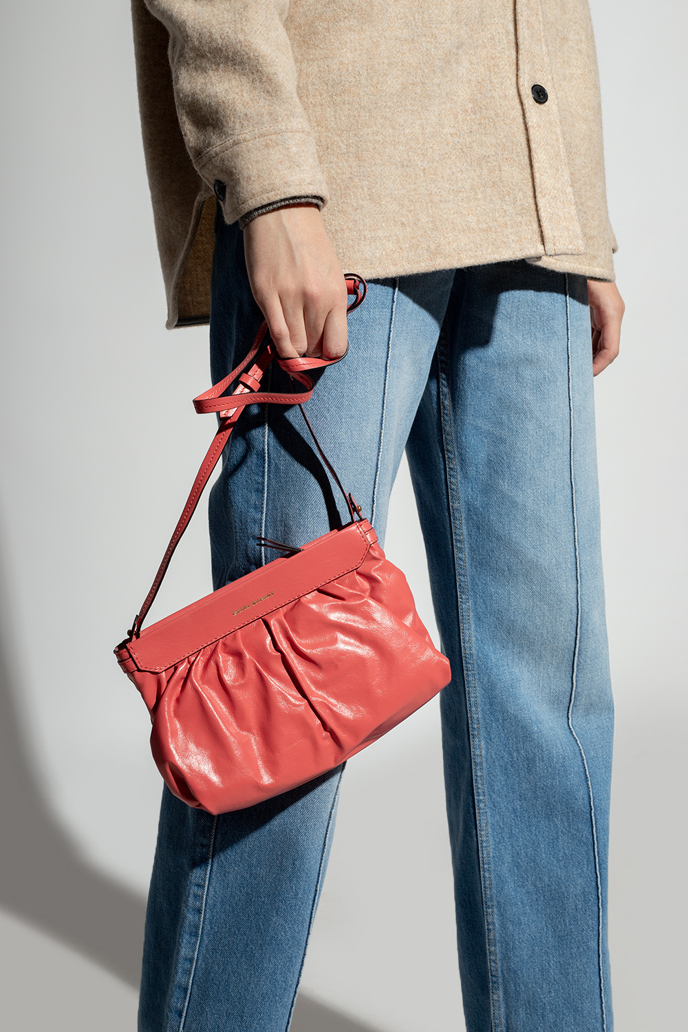 Isabel Marant ‘Luzes’ shoulder Vezzola bag