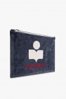 Isabel Marant NAVY BLUE ‘Nettia’ denim pouch